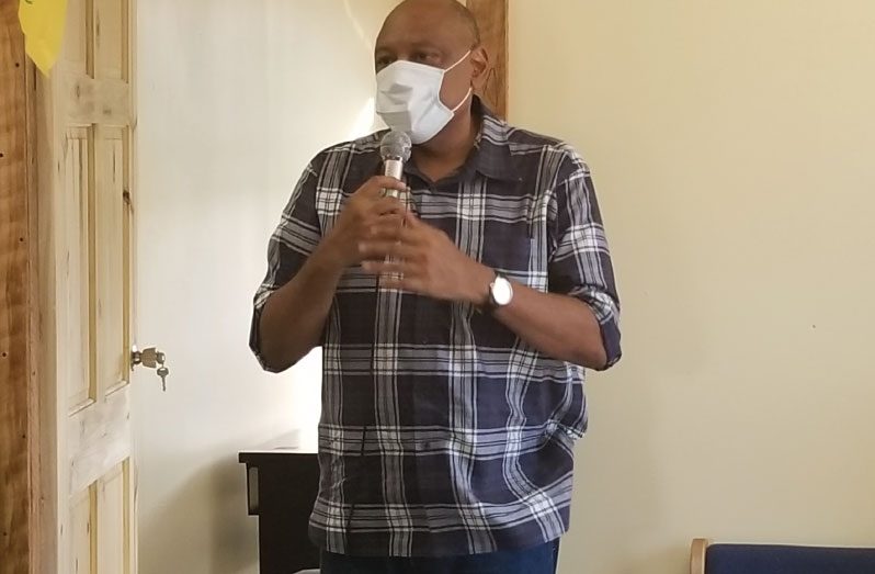 Minister of Natural Resources and Chairman of the Alliance For Change (AFC), Raphael Trotman