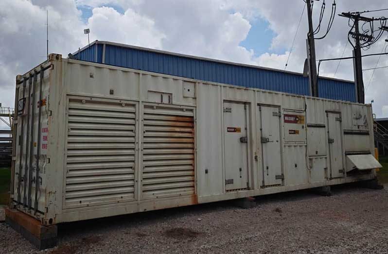 An additional 1.5MW portable generating set has arrived at Bosai’s Linden power house. Installation is underway, with the unit expected to begin supplying power by mid-next week