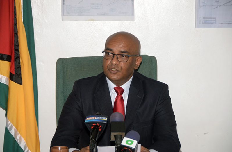 Opposition Leader Bharrat Jagdeo