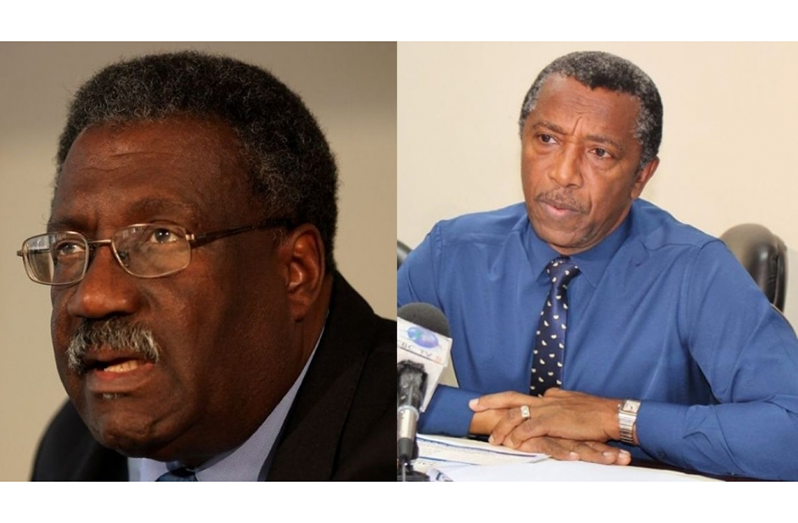 Clive Lloyd (left) and his attorney Ralph Thorne