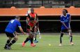 National Under-21 player Jabari Lovell on the attack