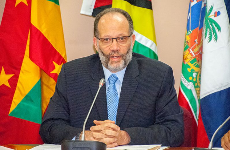 CARICOM Secretary-General Irwin LaRocque (Delano Williams Photo)