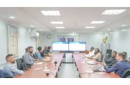The meeting, held at the Ministry’s Boardroom, brought together OPITO Chief Executive Officer, Mr. Stephen Jones, and Vice President of Strategic Partnerships for South America, Mr. Patrick Modolo, alongside senior officials of the Ministry of Labour
