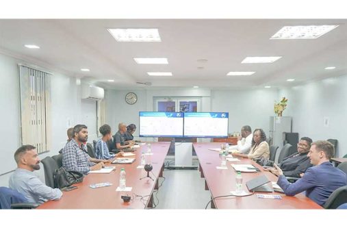 The meeting, held at the Ministry’s Boardroom, brought together OPITO Chief Executive Officer, Mr. Stephen Jones, and Vice President of Strategic Partnerships for South America, Mr. Patrick Modolo, alongside senior officials of the Ministry of Labour