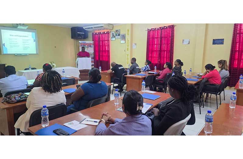 The seminar featured presentations on conditions of work, occupational safety and health, recruitment and employment services, technical and vocational training, and social security and the National Insurance Scheme (NIS)