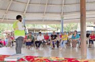 Mahdia residents attended a four-day seminar on Guyanese labour laws, child labour prevention, and workplace safety