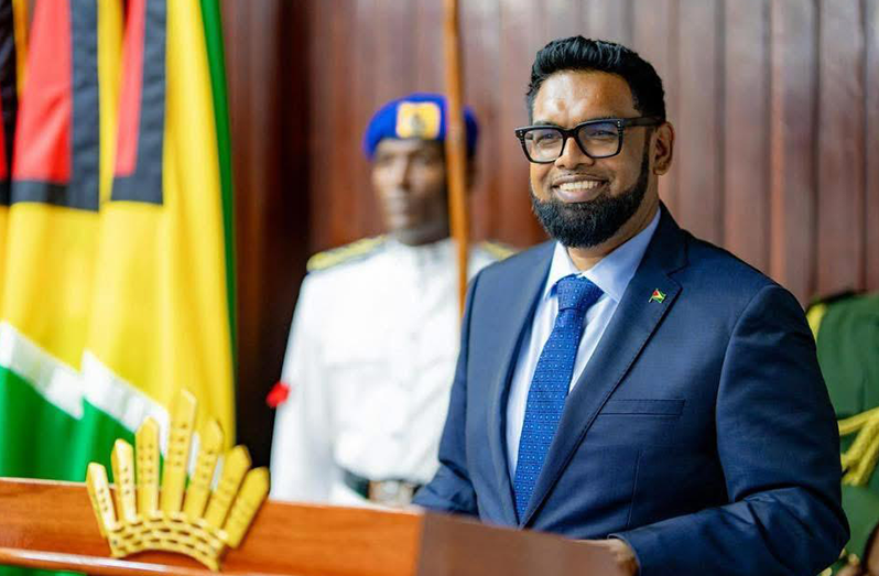President, Dr Irfaan Ali