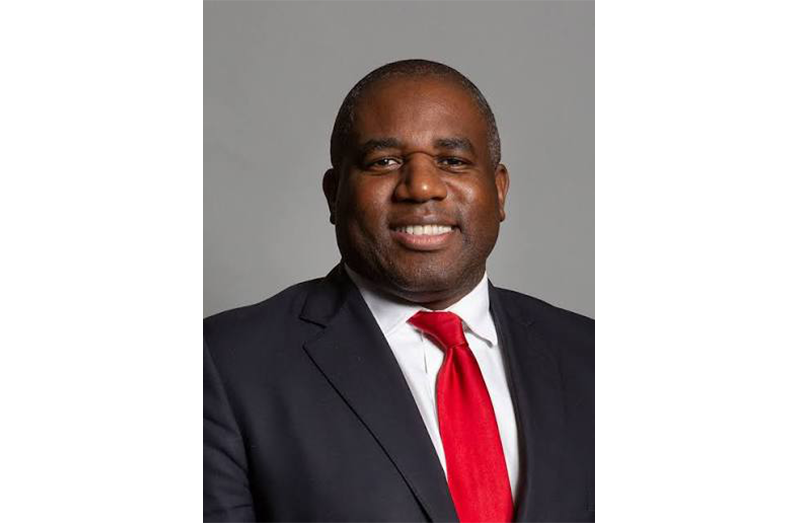 United Kingdom (UK) Member of Parliament, David Lammy