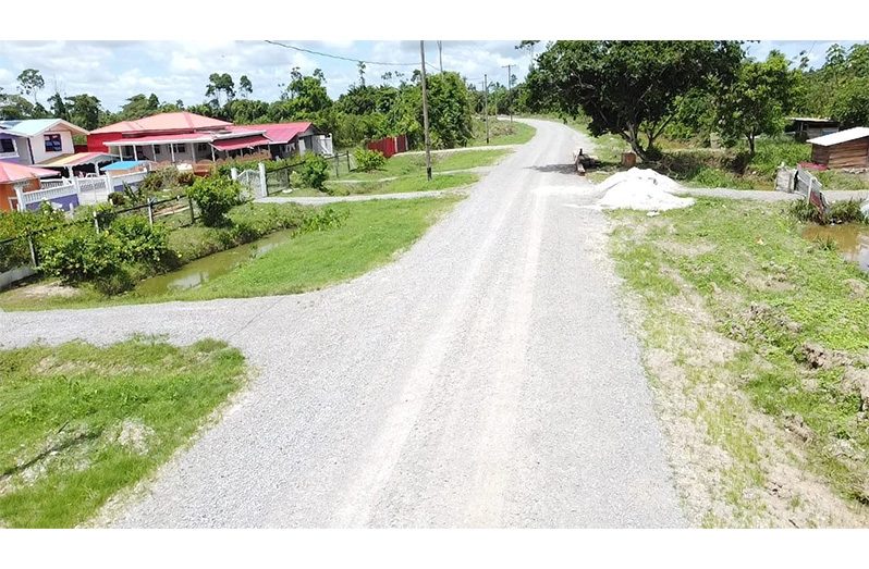 Land clearing and improvements of the roads along the East Bank Berbice corridor