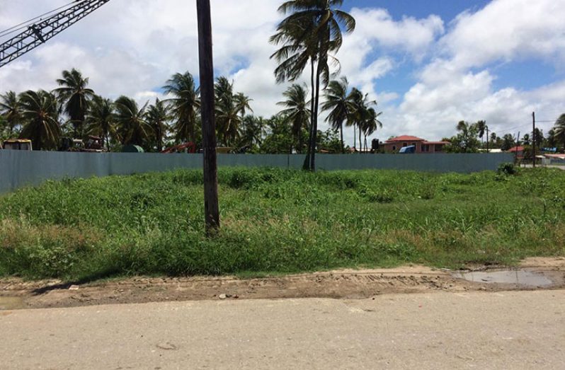 The plot of land that was in dispute