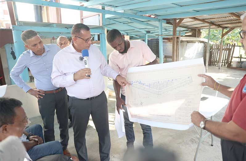 Minister of Housing and Water, Collin Croal assured residents that the exercise will be managed in a “structured and transparent manner,” aimed at giving families security of tenure