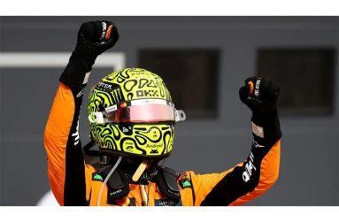 Lando Norris scored McLaren's 200th victory