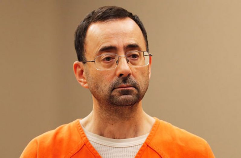 Former USA Gymnastics doctor Larry Nassar.