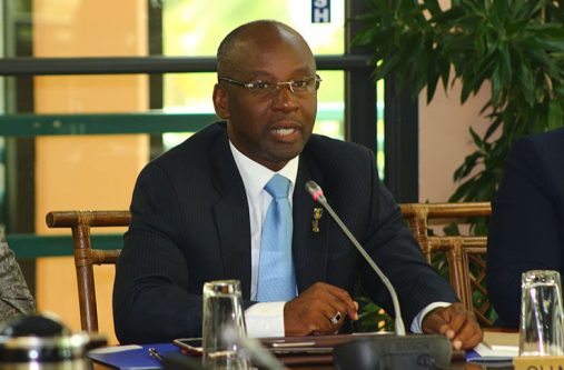 Barbados Minister of Culture, Stephen Lashley