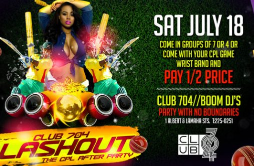 Lashout CPL After Party set for 704 Club