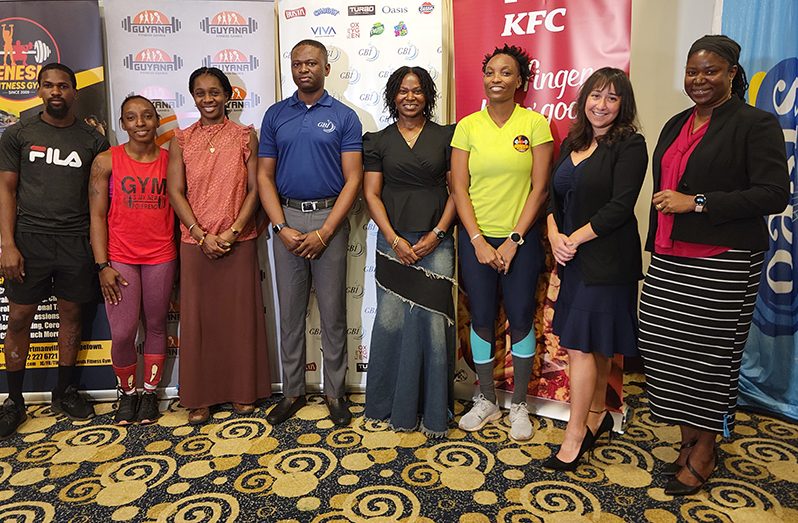 Athletes, organisers and sponsors after the official launch of the event on Tuesday evening at Herdmanston Lodge in Queenstown