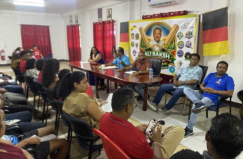 The launch of the Ali Baksh Birth Anniversary Cricket Tournament was held over the weekend at Freedom House, Anna Regina