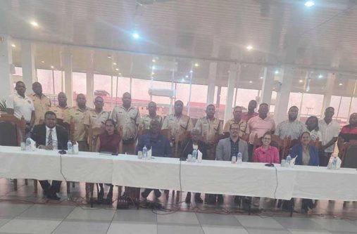 The stakeholder engagement, held at the Police Officers’ Mess Annex, Eve Leary, brought together representatives from the Guyana Police Force (GPF) Traffic Department, the Guyana National Road Safety Council (GNRSC), and the Law Reform Commission (LRC)