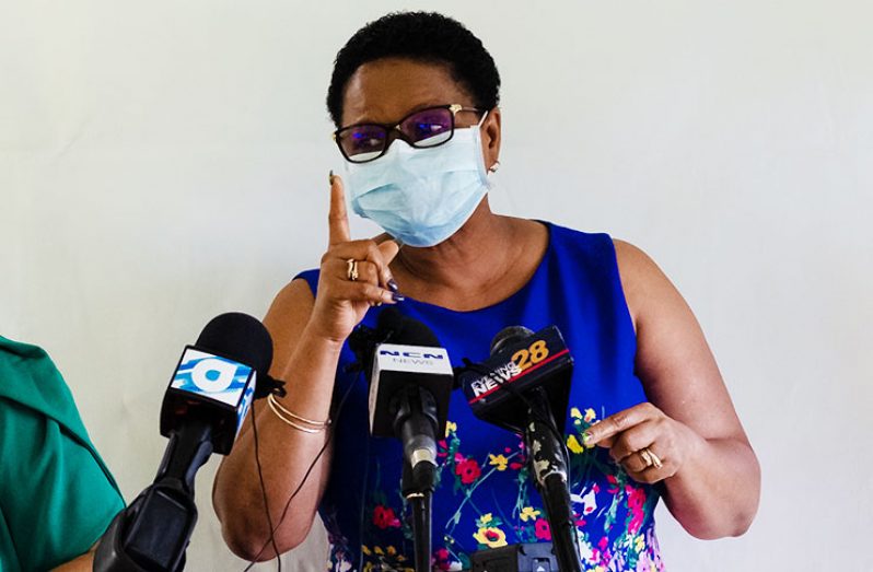 Minister of Public Health Volda Lawrence
