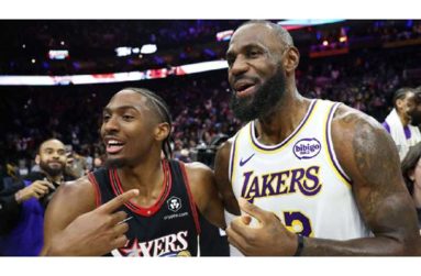 LeBron James credited his longstanding friendship with Tyrese Maxey as a key factor in his picking the 76ers.