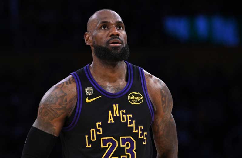 LeBron James, who turns 42 in December, signed a two-year deal with Philadelphia.