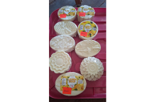 Some of the soaps made by Diane Leitch-Hinds