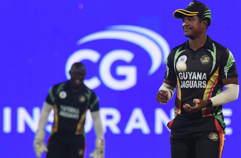 Guyana Jaguars captain Leon Johnson