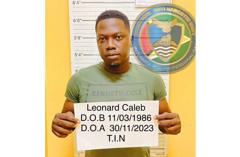 Jailed: Leonard Caleb