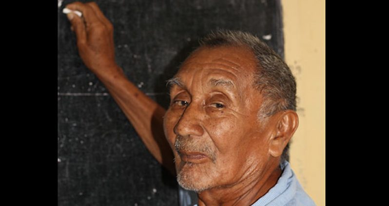 Leonard Fredericks (74) spent over half of his life teaching at interior locations in Guyana