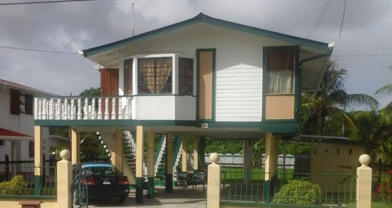 The house the dead man shared with his relatives