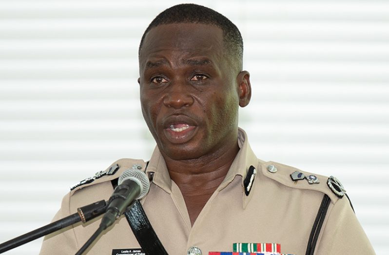 Commissioner of Police Leslie James