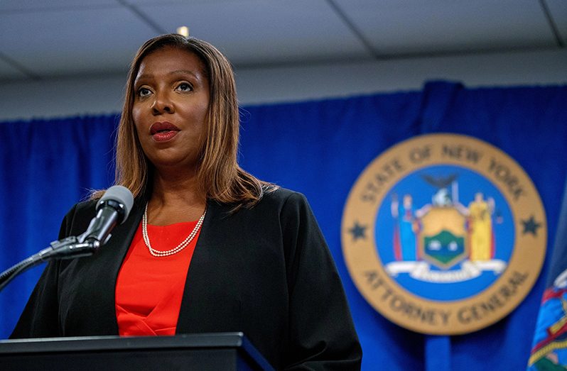 New York State Attorney General Letitia James
 