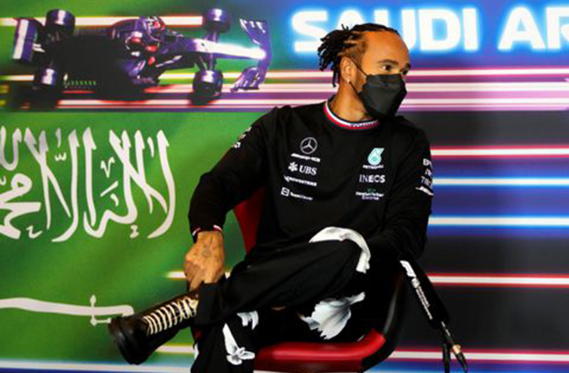 Lewis Hamilton  locked on  369.5 p0ints
