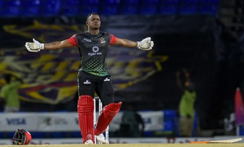 Can Evin Lewis force his way back for the T20 World Cup?  (Getty Images)