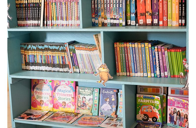 The library, housed within the newly commissioned Campbelltown Primary School, is designed to serve the school’s 48 students (Photos: Ministry of Education)