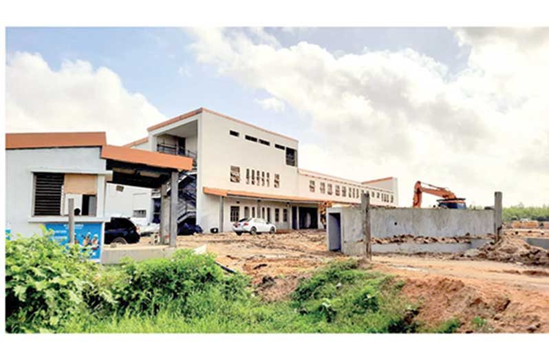 Eighty-five percent of Lima Regional Hospital is completed in Region Two (Photo Credit: Mayadevi Awadesh)