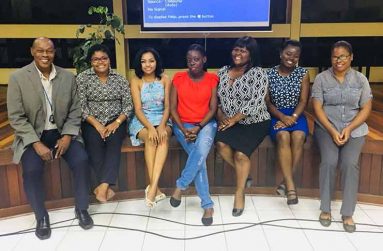 From left, Al Creighton, Latoya Rodrigues, Diana Cruickshank, Qwanza Patrick, Nadata Caesar Pryce, Donella Edwards and Cristean Peters (All photos courtesy of Diana Cruickshank