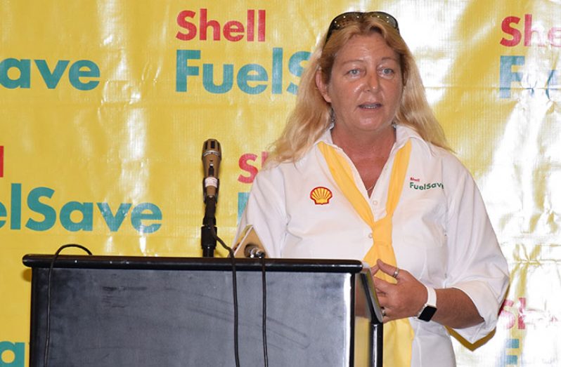 Sol Guyana General Manager, Liz Wyatt