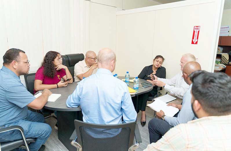 Minister of Local Government and Regional Development, Priya Manickchand, met with technical personnel from the King's Foundation to review preliminary concepts and discuss strategies for modernising one of Georgetown's most iconic commercial and cultural landmarks