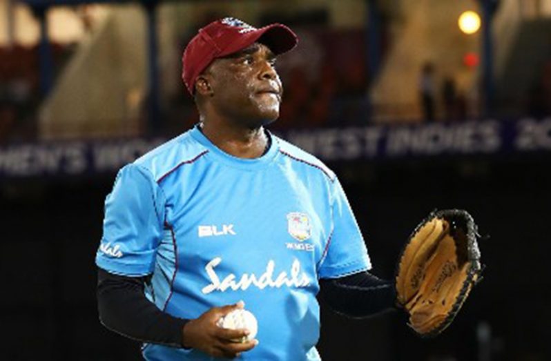 West Indies Women head coach Gus Logie