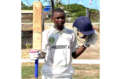Lomar Seecharran finished unbeaten on 49.