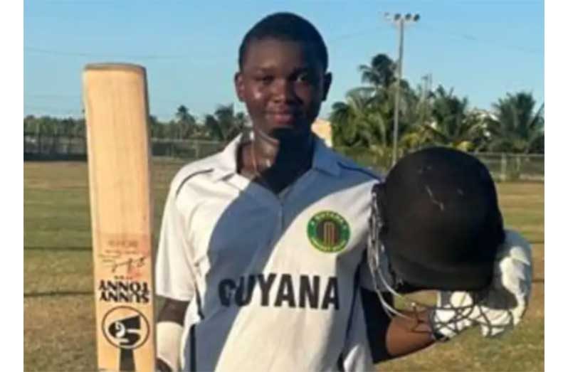 Lomar Seecharran will captain Guyana’s Under-13s