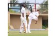 Man-of-the-Match Richie Looknauth had match figures of 9-92 including a 5-for on debut in the second innings (Guyana Times photo)