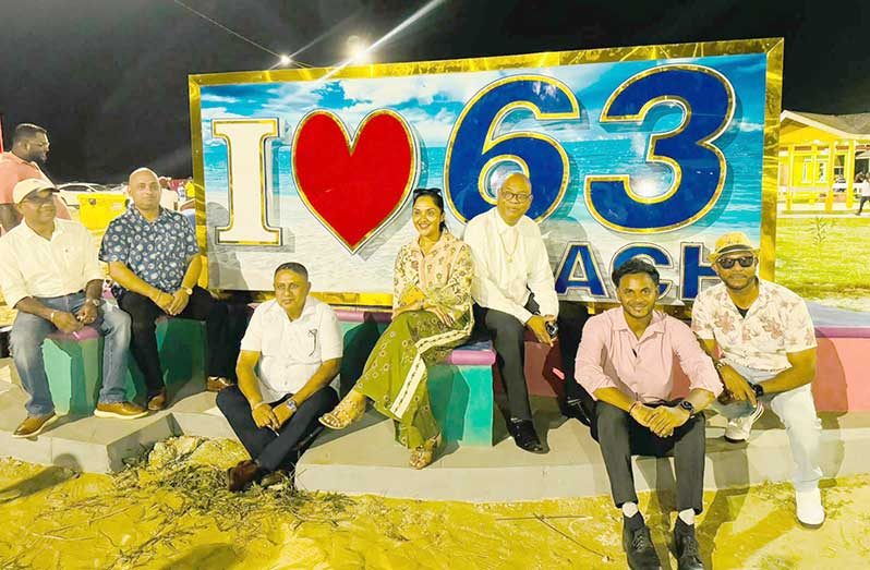 First Lady Arya Ali, Minister of Public Works Bishop Juan Edghill and Member of Parliament Zamal Hussain joined in declaring the park open, marking a new chapter for the popular coastal destination, which has long attracted families and visitors from across Guyana