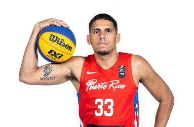 Luis Cuascut one of the faces of 3x3 basketball for Puerto Rico will be in Guyana for the One Guyana 3x3 tournament