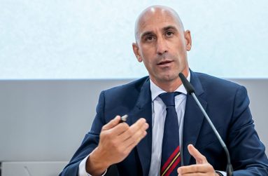 Spain Football president  president Luis Rubiales.