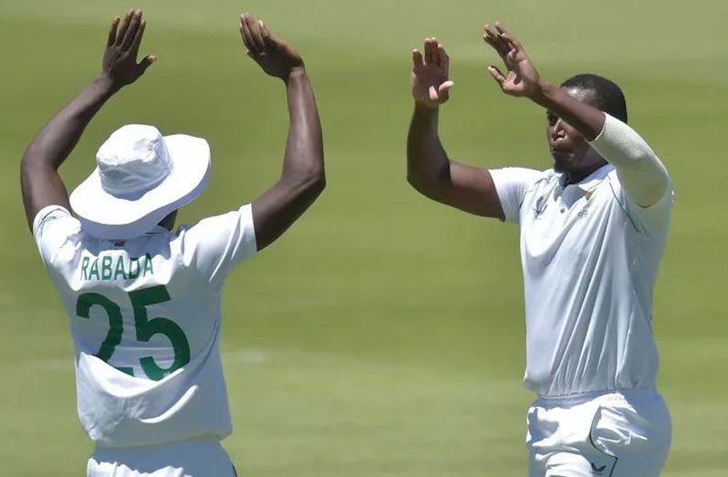Lungi Ngidi and Kagiso Rabada are both set to miss the series against Bangladesh ( AFP/Getty Images)