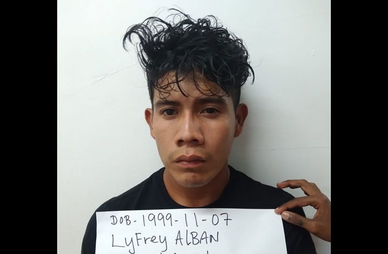Arrested: Lyfrey Alban