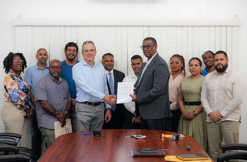 The Maritime Administration Department (MARAD) has officially signed a US$11.2 million contract with Boskalis CPG Inc. to dredge the Demerara Channel