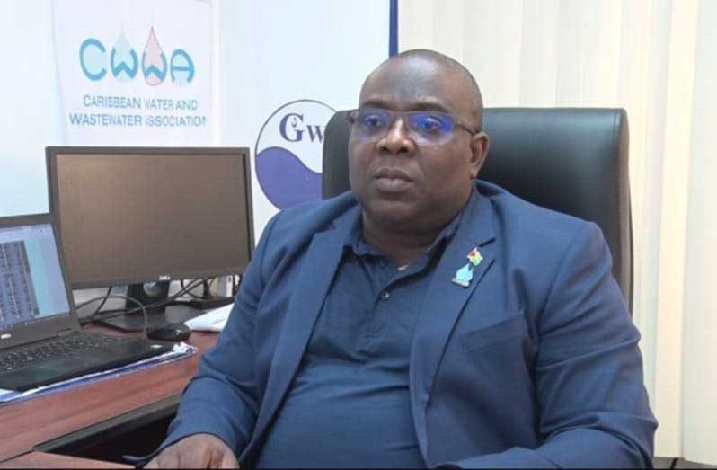 Director of Projects at Guyana Water Incorporated (GWI), Marlon Daniels